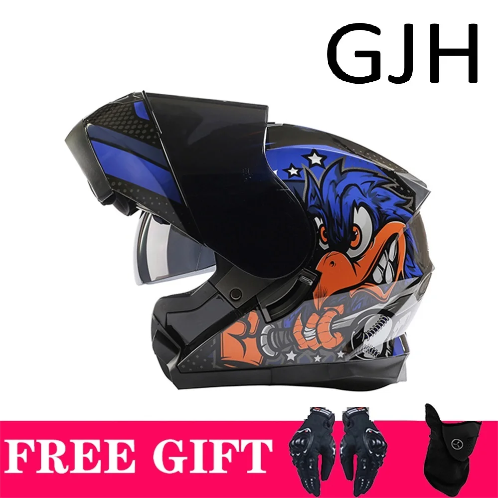 

Мотоциклетный шлем, модульная Защита от солнца, с откидной крышкой