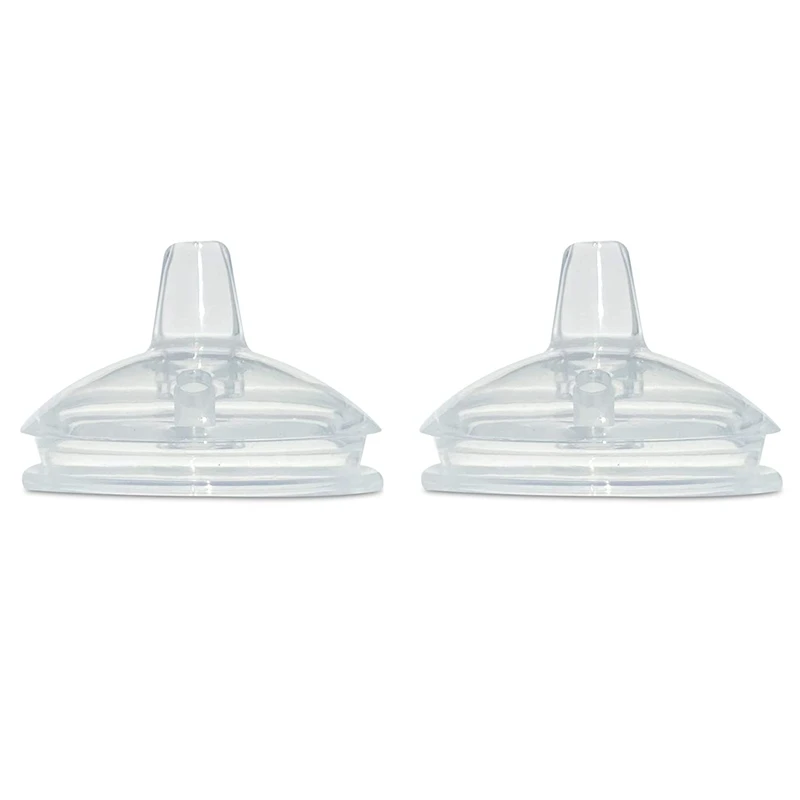 

2pcs Sippy Spout Nipples for Comotomo Baby Bottle and for Mason Baby Bottle Easy To Clean Spill-Proof, 7CM Diameter