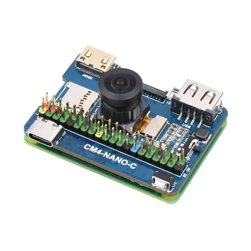 Нано-Базовая плата (C) для компьютера Raspberry 4 такой же размер как CM4 встроенная