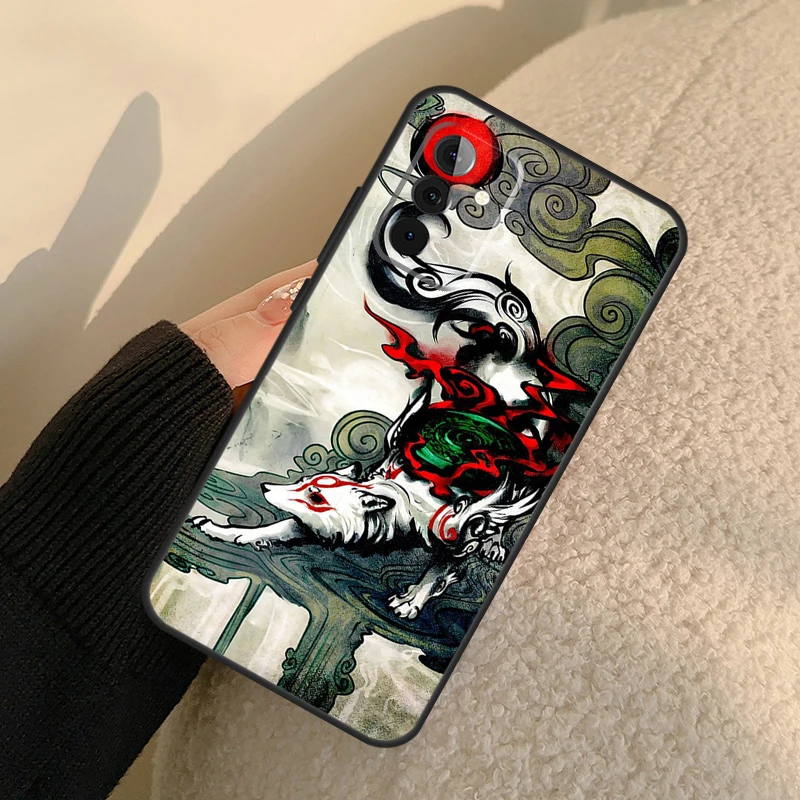 Фото Чехол Okami Wolf для Samsung Galaxy A55 A35 A15 A56 A32 A12 A22 A52 A54 A34 A14 A36 A26 A16 A13 A53 A17 №4