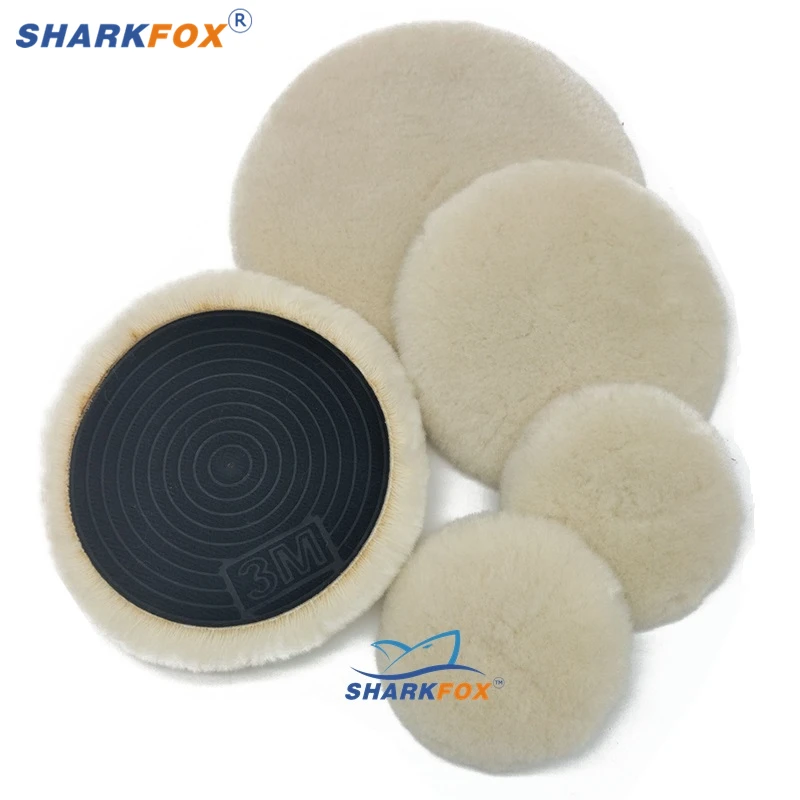 4 Sizes 80-175mm 3M Wool Polishing Disc Car Waxing Polishing