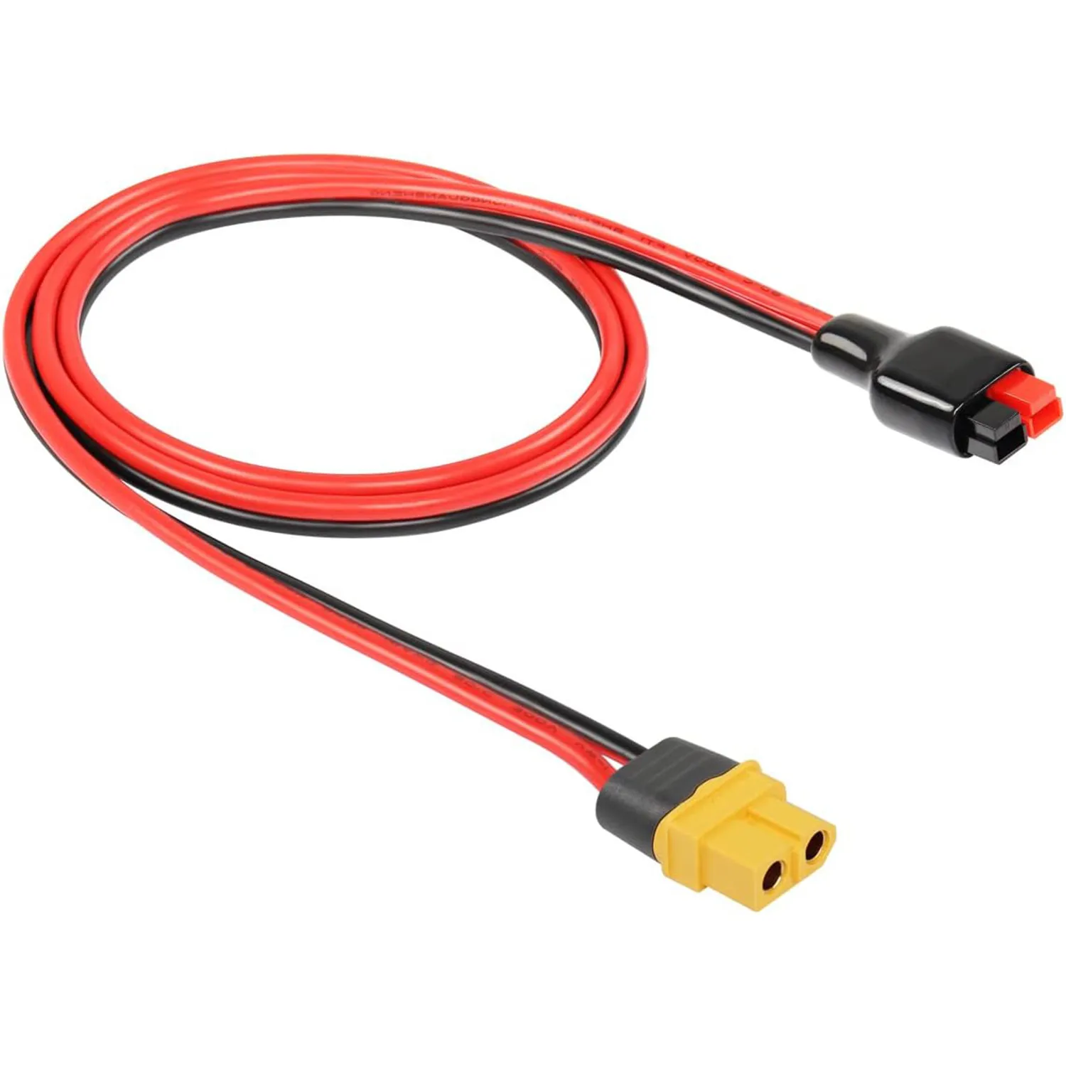 3,2 фута 12AWG XT60 разъем для солнечной панели 30 А Удлинительный кабель для центрального двигателя, солнечная панель для порта