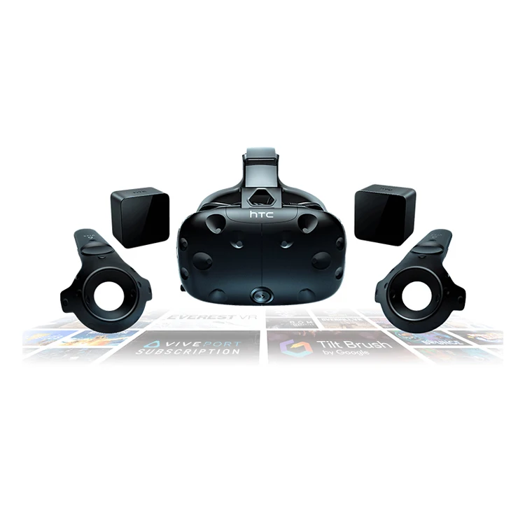 

HTC vive Helmet 3D VR Glasses Virtual Reality Headset for gaming HTC vive COSMOS with 6 Tracking Cameras with two pcs Controller