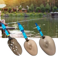 1 set bait thrower practical durable wear resistant angling supplies bait throwing spoon bait throwing spoon