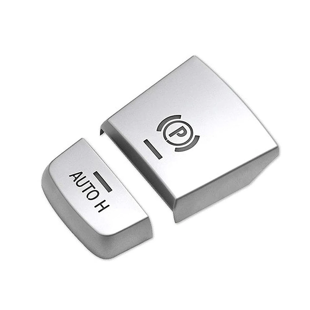 

Car Switch Button Cover Durable Easy Clean Easy Installation Gear Shift Panel Side Switch Handbrake P Button Cover