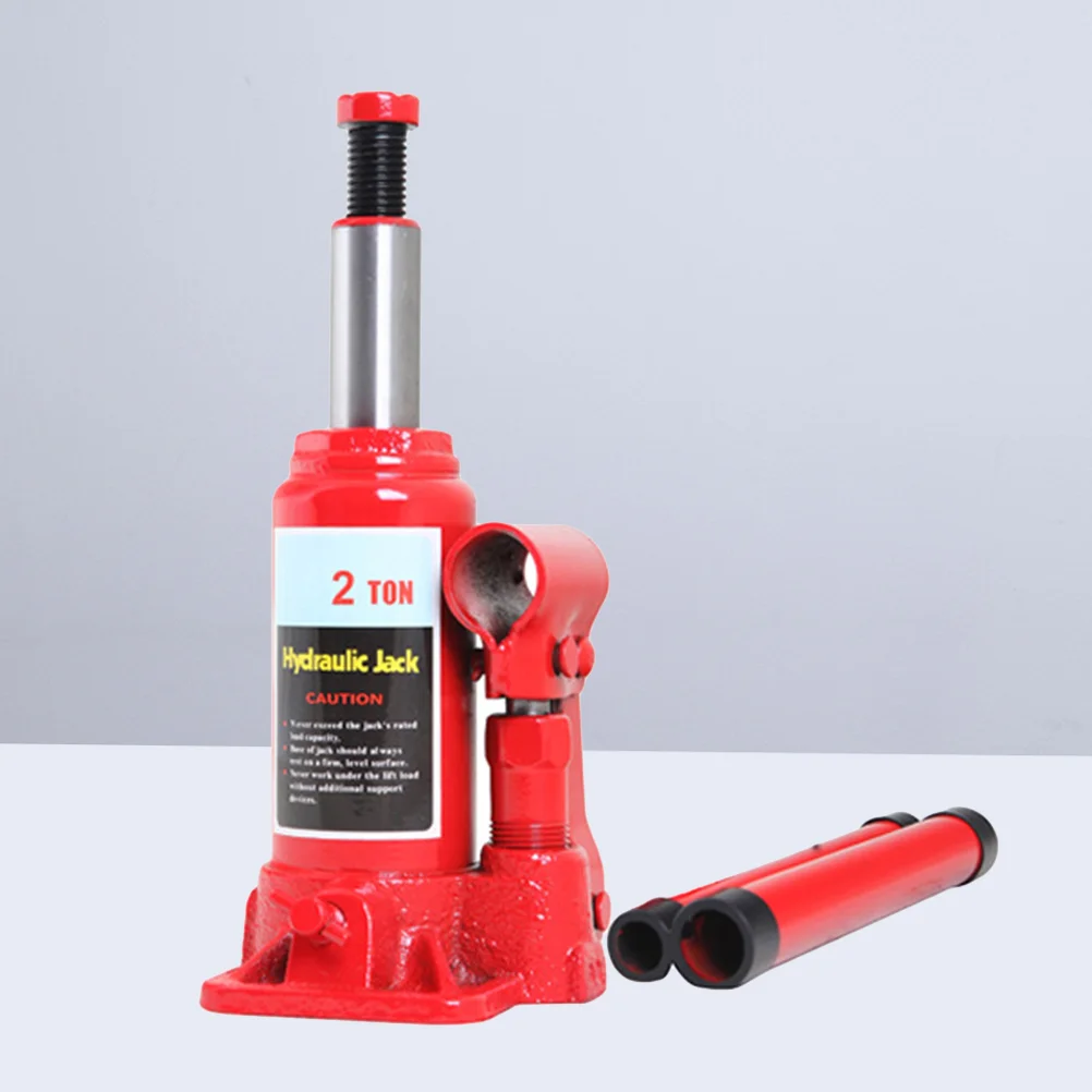 

2 тонны, автомобильный гидравлический домкрат под давлением масла для седана, автомобиля, инструменты для смены шин, для домашнего использования (красный)