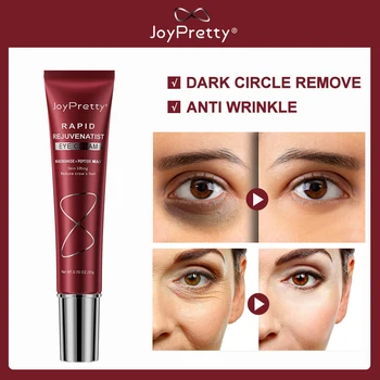 JoyPretty Anti Dark Circle Cream Eye Bags Skin Care Emulsifiers Peptide Eye Massager Anti-wrinkle Cream Whitening Beauty Health 1