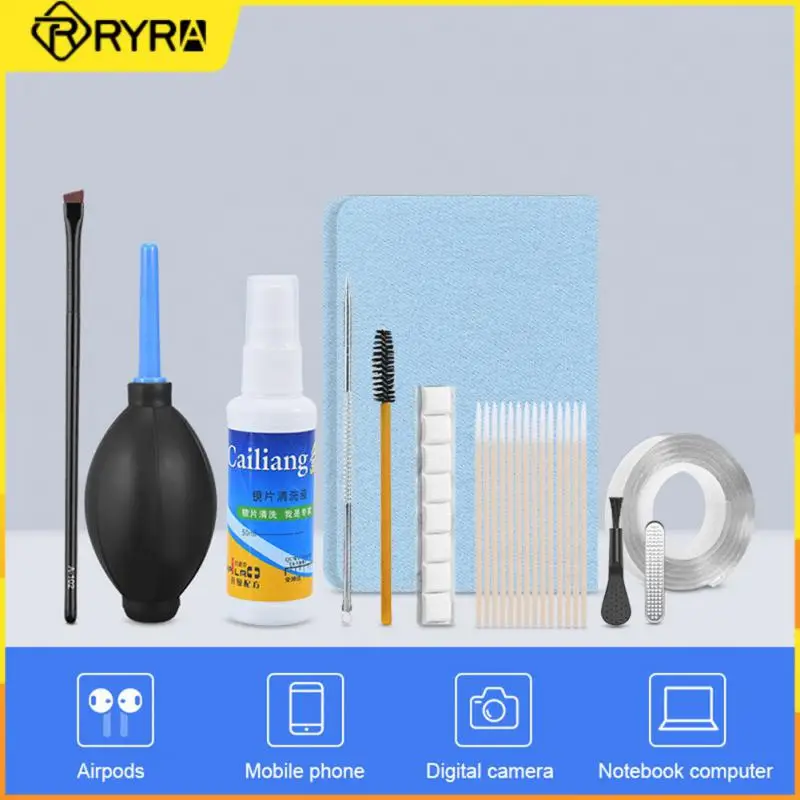 

RYRA 8 in 1 Digital Cleaning Kit 11-in-1 Dusting Brush Cleaning Set Small Space Cleaner Kit For Computer Keyboard Phone Earphone