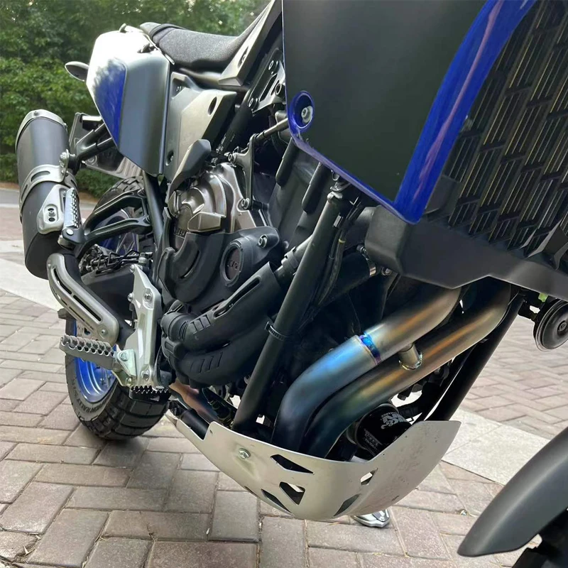 

FOR YAMAHA TENERE 700 Motorcycle Exhaust Header Pipe Tenere 700 Motorcycle Exhaust System T700 T7 Exhaust Middle Link Pipe 51mm