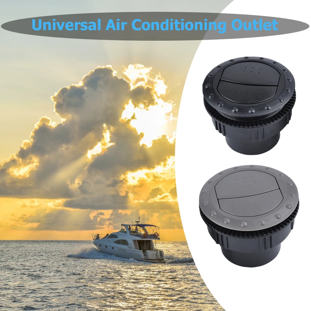 60 мм ABS RV ATV Автомобильный вентиляционный отверстие для кондиционера Открытый