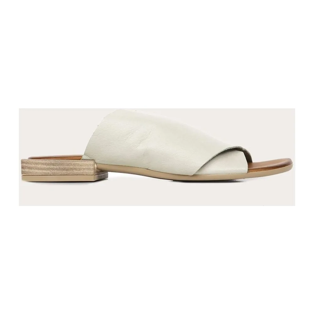 Dorlie Shoes Leather Yellow Women 'S Flat Slippers