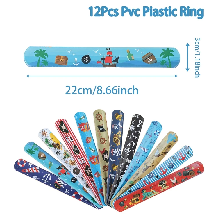 

Браслеты пираты 12 шт.