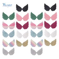 xugar sequin glitter wing patches colorful apparel sewing patch for clothes accessories diy sewing materials sewing on 20pcsbag