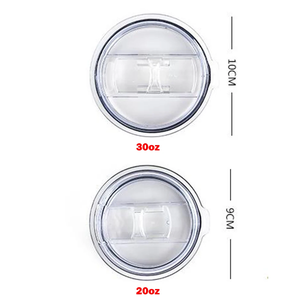 2pcs 88x23mm/100x23mm Accessories Clear
