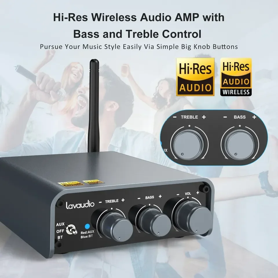 Усилитель мощности BT 5.1 2023 2 1-канальный