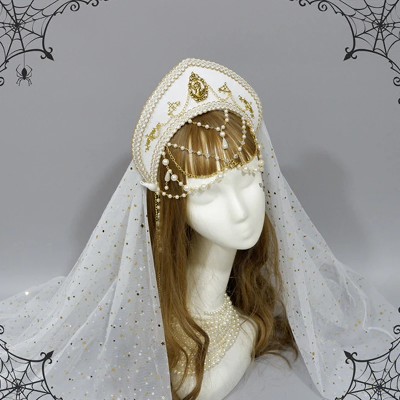 Цепочка для волос в средневековом стиле