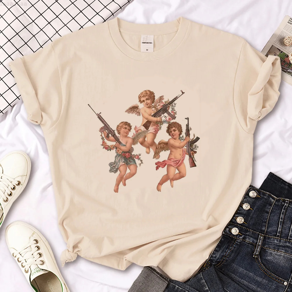 

Ak 47 74 Angle t-shirts women comic summer t shirt girl manga comic harajuku clothes