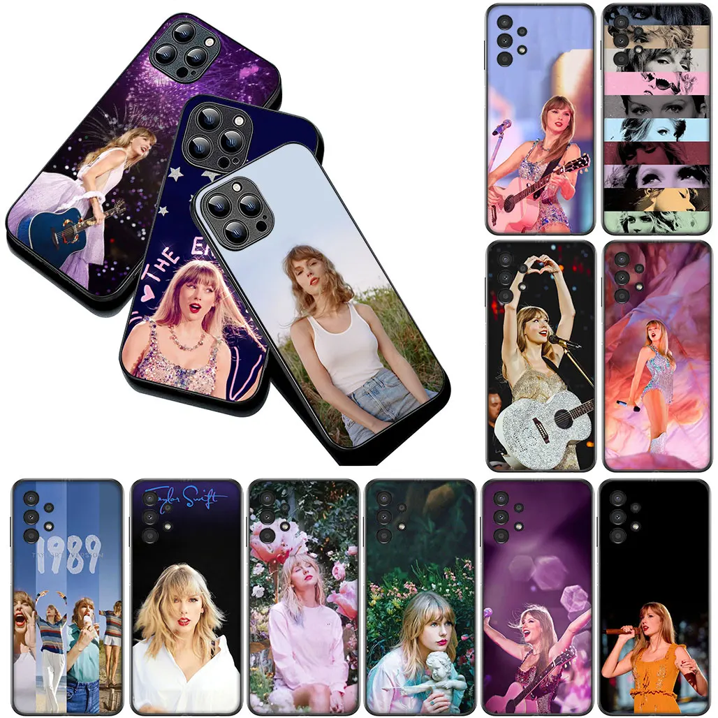 Гибкий чехол с плакатом T-Taylors TS S-Swifts для Apple iPhone 15 12 13 Mini 14 Pro Max 11 XR 16E ProMax телефона