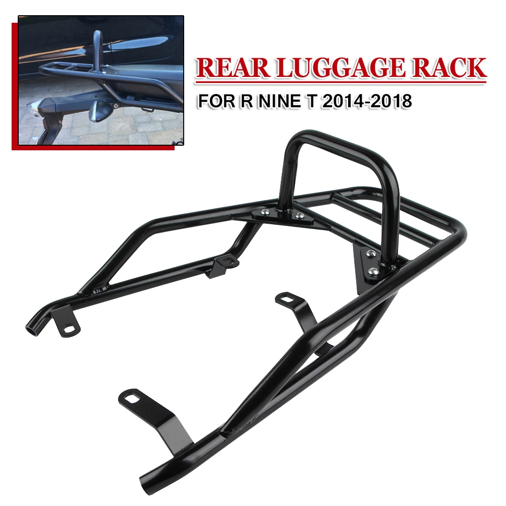 Luggage Rack For BMW R nine T R9T RNINET 2014-2016 2017 2018 2019 2020 Racer Pure Motorcycle Rear Seat Carrier with Handle Grip