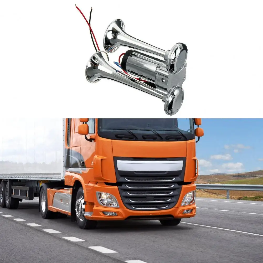 

Универсальный динамик Sheeny, труба с реле, двойная труба, Электрический звуковой сигнал, очень громкий