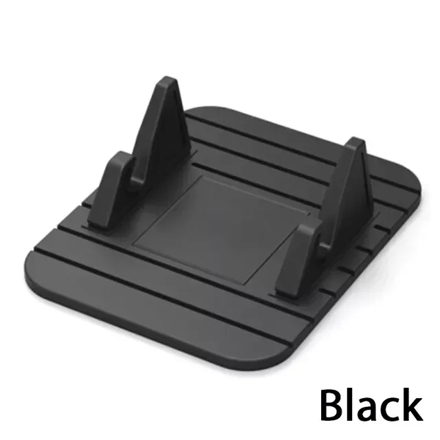 

360 Degree Rotation Cell Mobile Desktop Stand Antiskid Soft Silicone Holder for phone In Car
