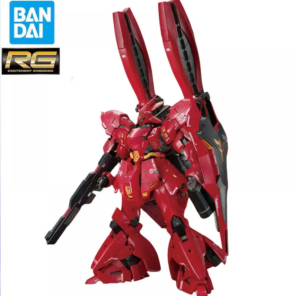 

Оригинальная сборка Rg 1/144 Msn-04Ff Sazabi Side-F Limited Gundam Bandai Аниме экшн-фигурки коллекционные собранные модели игрушки