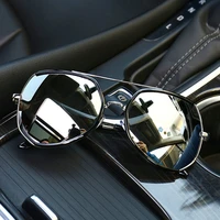 anti reflective sunglasses 2022 new male and female drivers driving toad glasses trend large frame sunglasses women