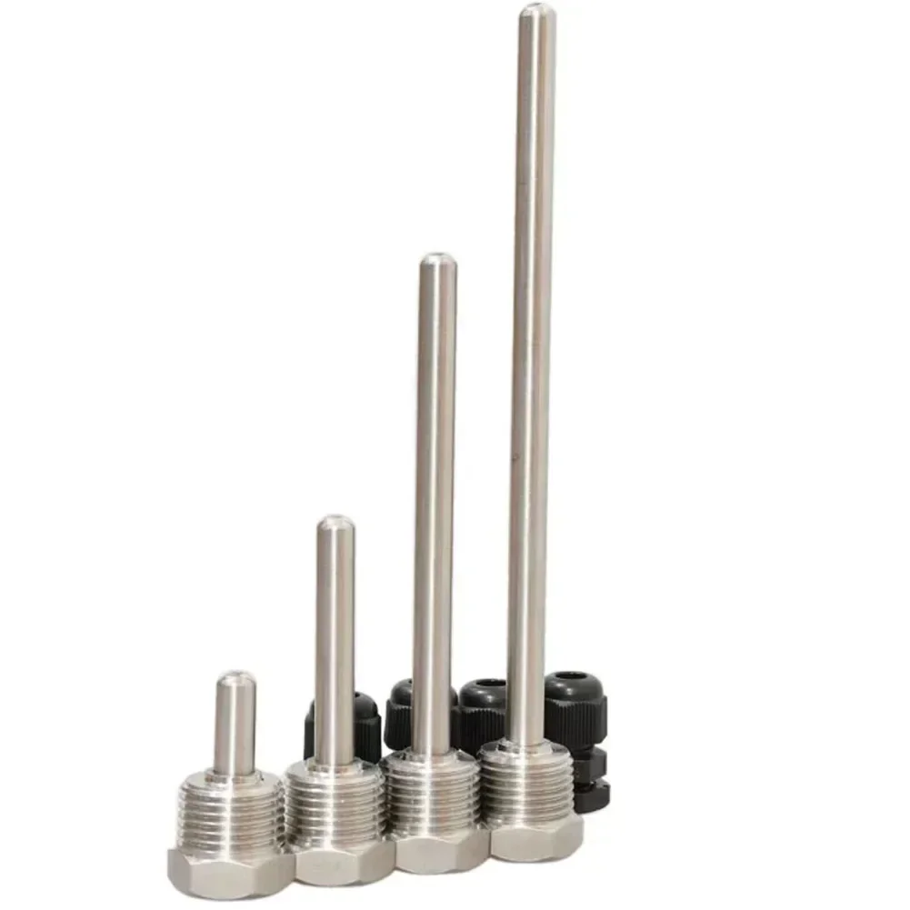 Погружной рукав Карманный винт с резьбой G 1/2 конструкция для датчика температуры