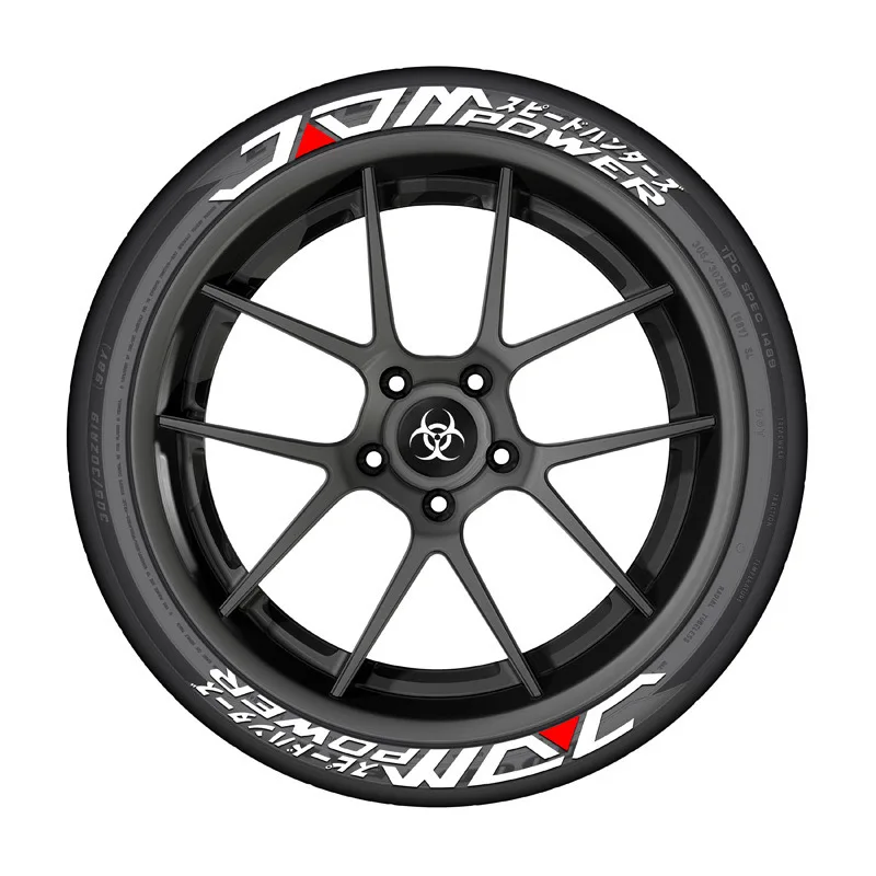 

8 шт., наклейки на колеса для автомобильных шин, тюнинг автомобиля, универсальные 3D постоянные ПВХ соединенные наклейки для декора шин, персонализированные наклейки для автомобильных шин