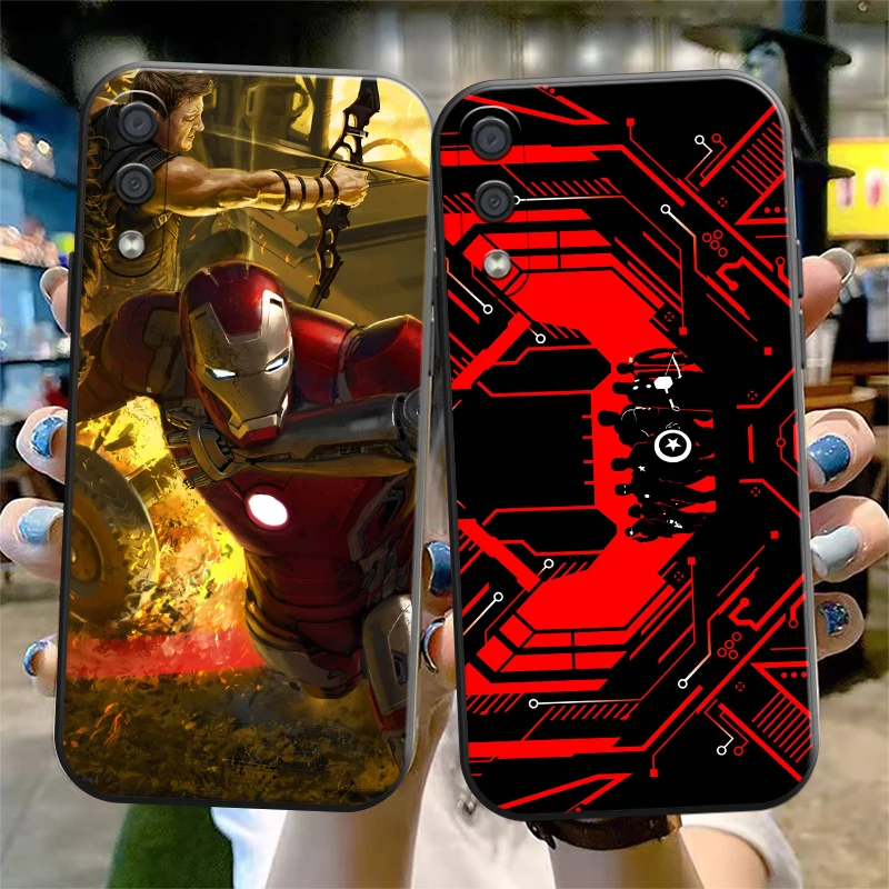 

Popular Marvel Phone Case For Samsung Galaxy S8 S8 PLus S9 S9 Plus S10 S10E S10 Lite 5G Plus Silicone Cover Carcasa Soft Back