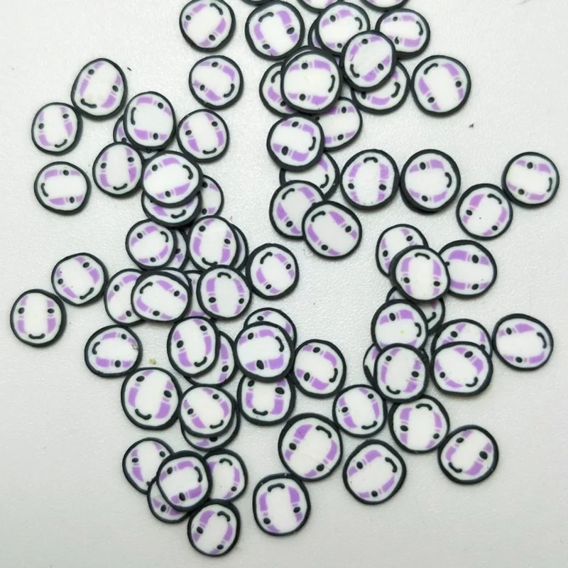 

50g Cartoon Dog No Face Polymer Slice Hot Clay Sprinkles for Crafts Making Crystal Mud Filler Accessories DIY Nailart Decoration