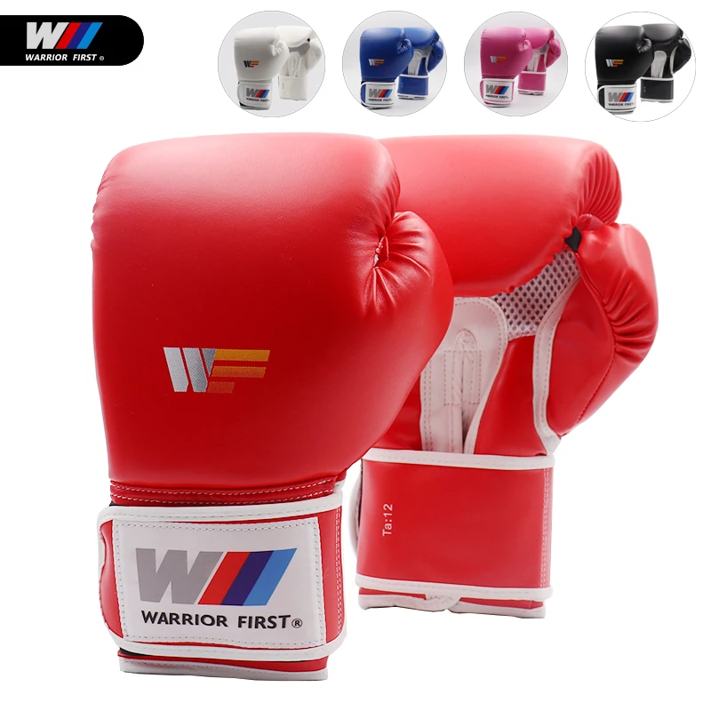 

Из искусственной кожи перчатки для бокса на все пальцы профессионального класса для взрослых, тренировочное боксерское оборудование, дыша...