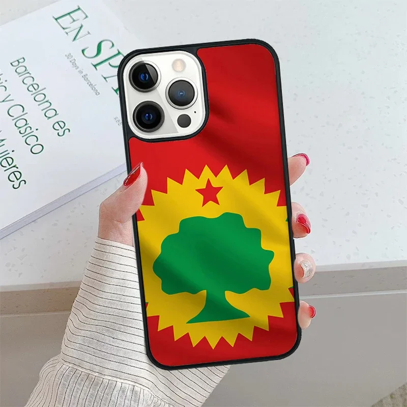 Чехол Oromo с флагом для телефона чехол IPhone SE2020 15 14 13 Pro Max Coque 12 11 Apple 8 PLUS 7 6S XR X XS