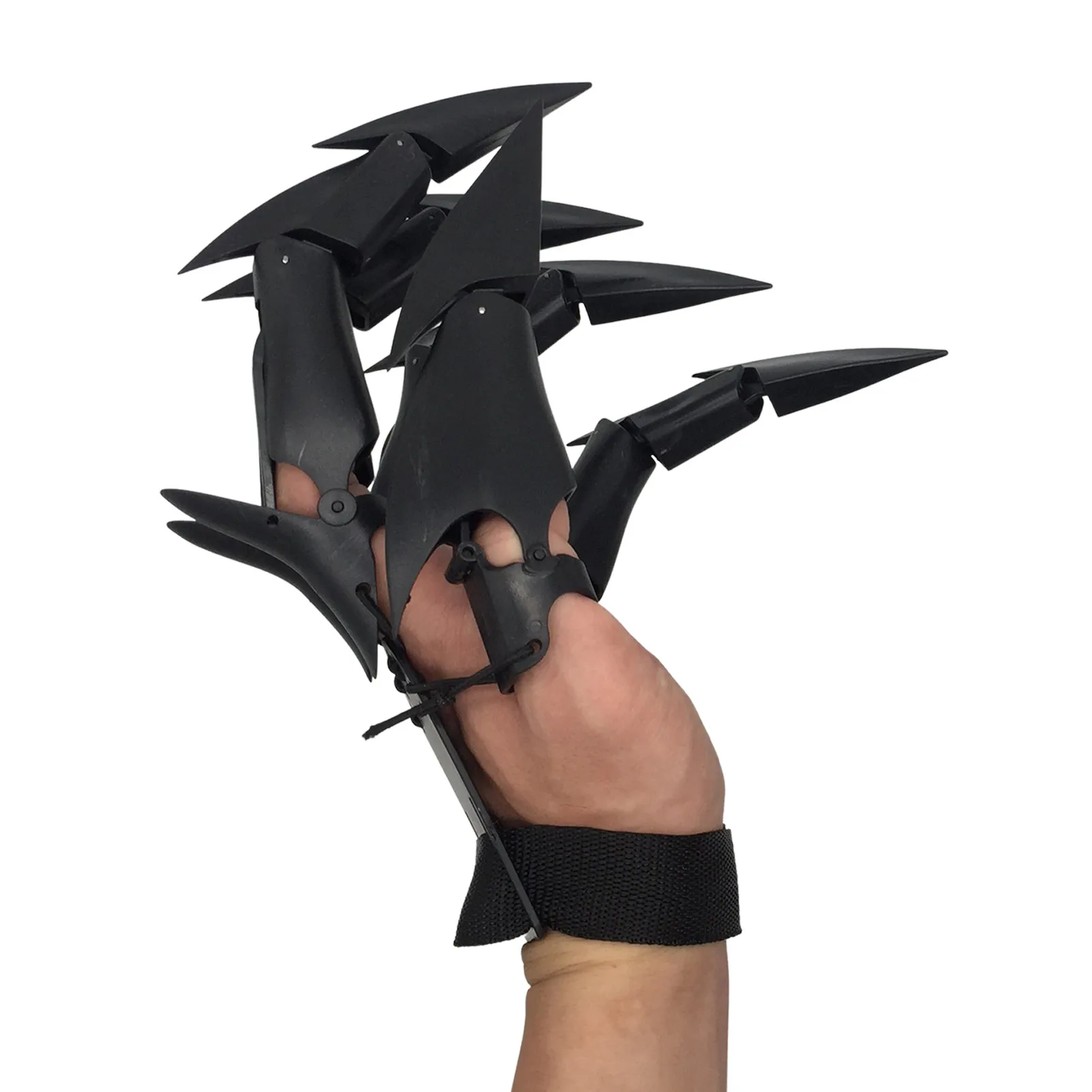 

Хэллоуин сочлененные пальцы 3D сочлененные пальцы удлинители пальцев гибкие куклы на палец с регулируемым ремешком Хэллоуин ужас