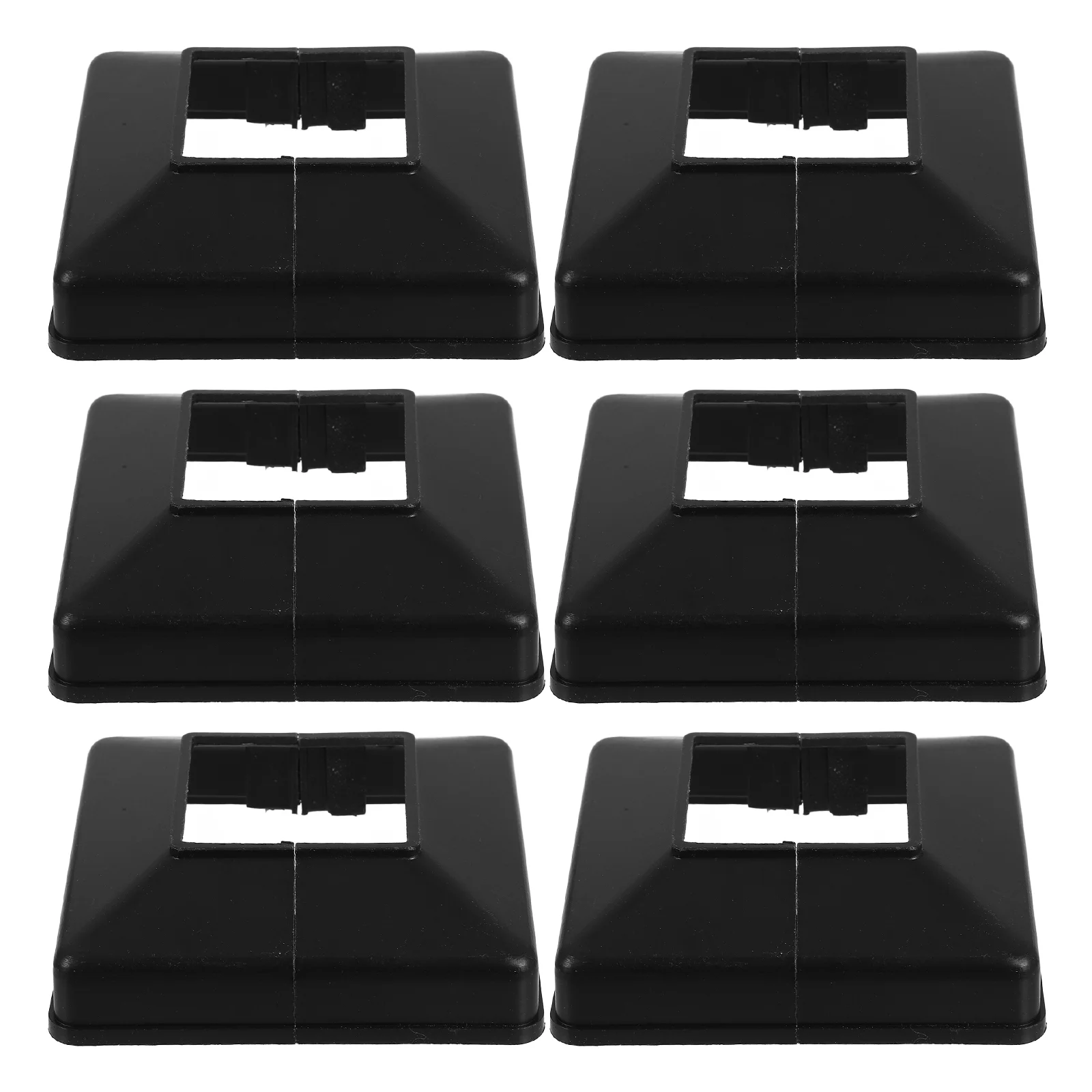 6-шт. Поручни Покрытие Столб Юбка Палубная пластина Коридоров Маленькие колпачки