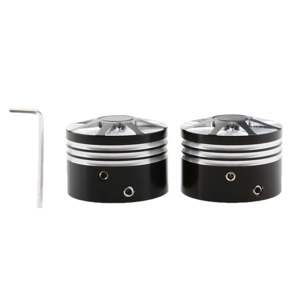 Deep Contrast Cut Front Axle Nut for XL883 1200