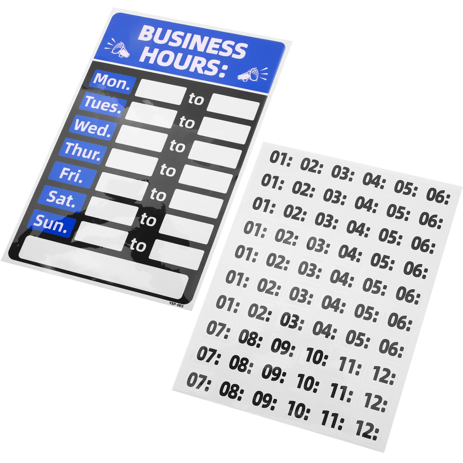 

Business Sign Open Signs Office Decore Letters Stickers Store Hours Listing Bars
