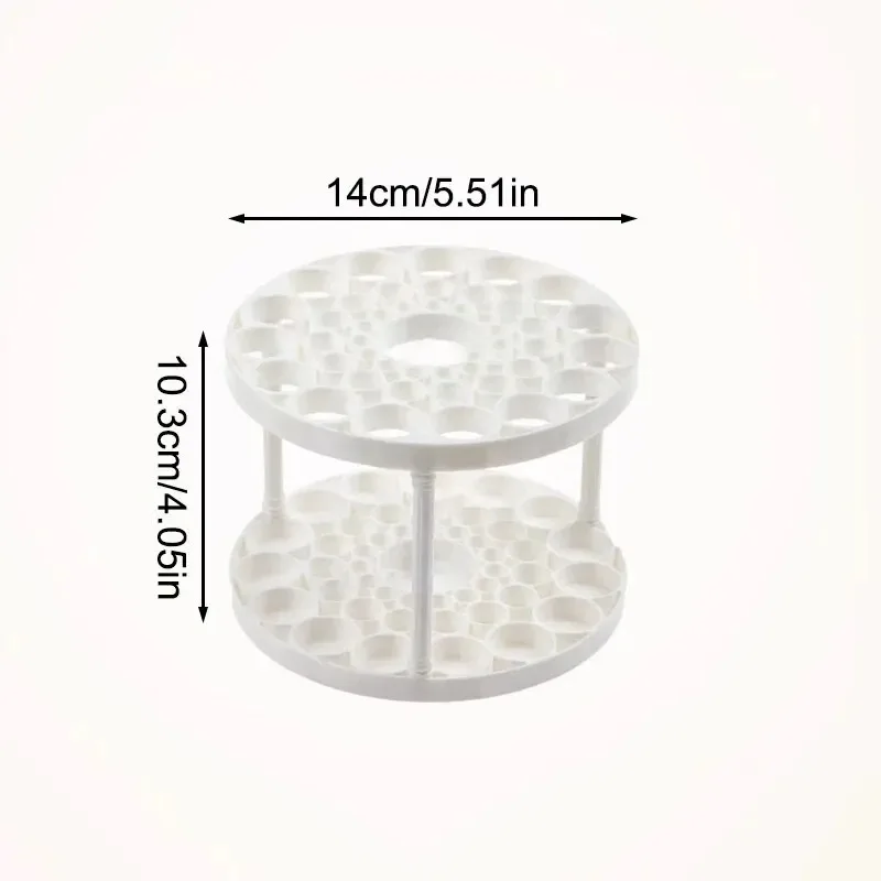 Большая емкость круглая вставка держатель для щеток пластиковая простая