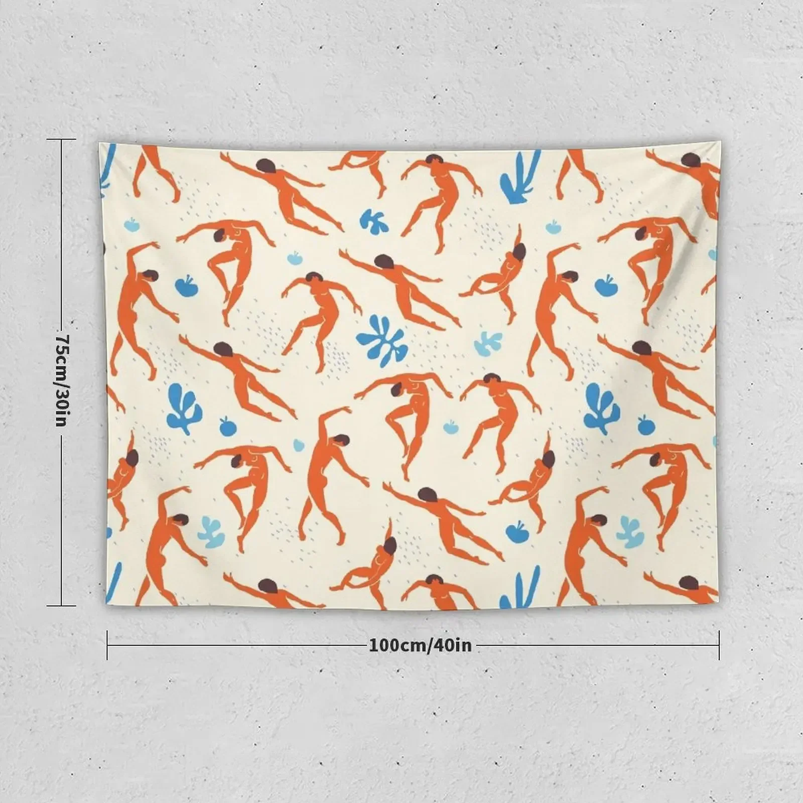 Танцоры вдохновленные Матиссом гобелены украшения для комнаты эстетическое