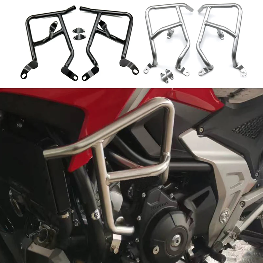 ALLGT Motorcycle Crash Protection Bars Engine Guard fit Honda NC700X