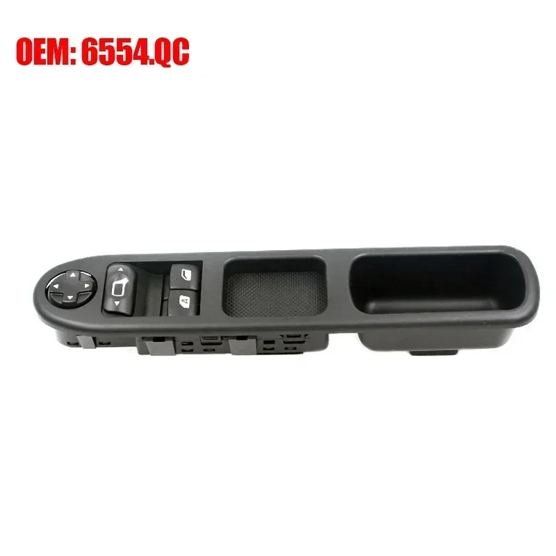 Электрический главный переключатель стеклоподъемника 6554.QC для Peugeot 207 Citroen C3 Picasso