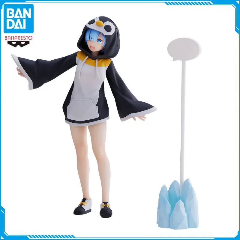 S Rem Re Zero Starting Life In Another World Penguin Clothing Action Figure Model Statue Figurine Doll