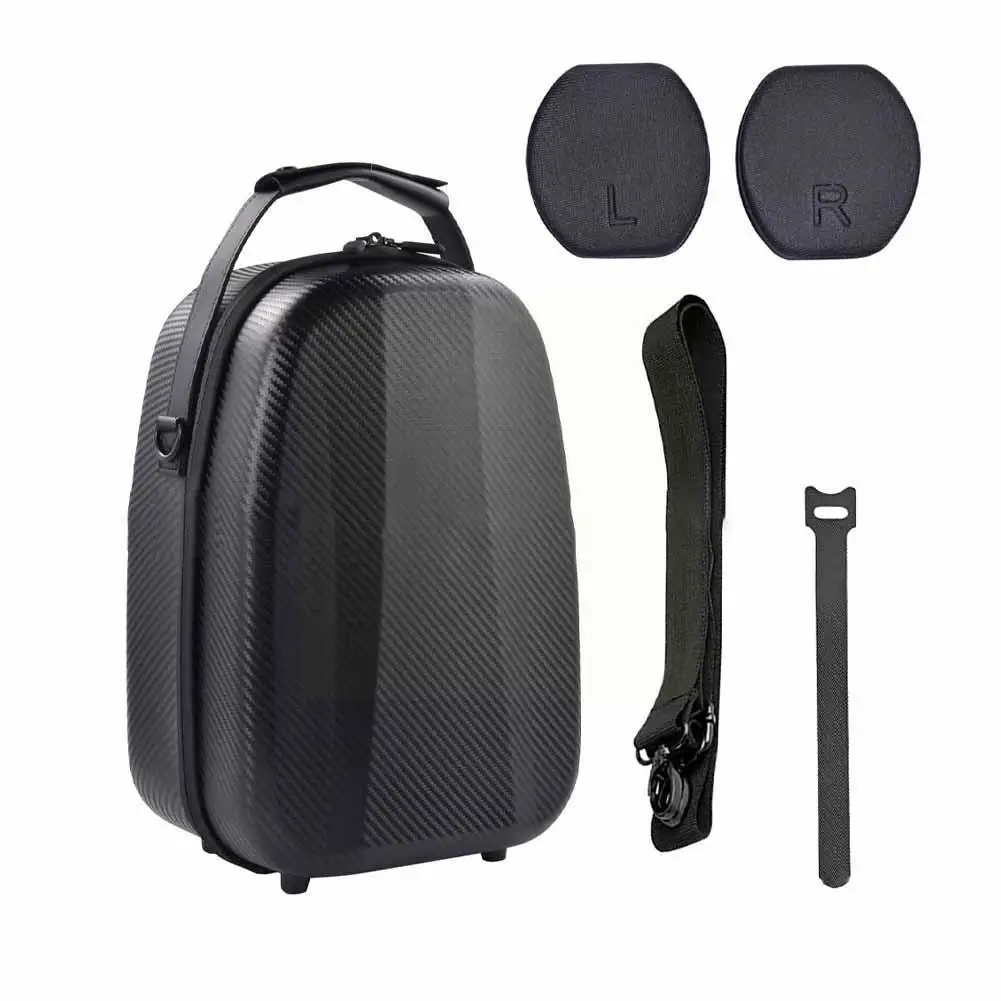 

Carbon Fiber Storage Bag Hard Travel Protect Box Storage Bag Carrying Cover Protective Case For PS VR2 Accessories D2D4