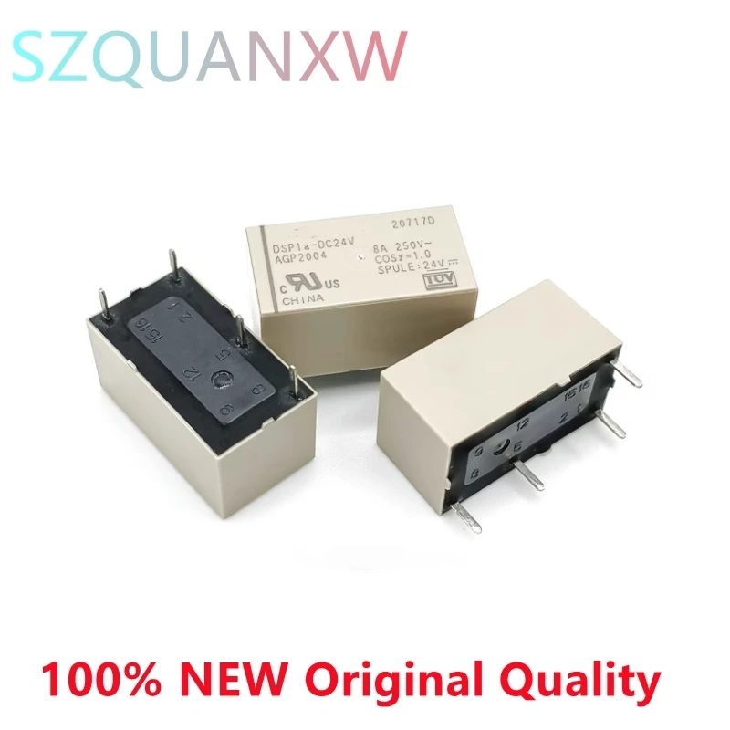5 шт./партия, новинка, реле детской модели DSP1a DC24V DSP1a 5V 12V 24V 4PIN