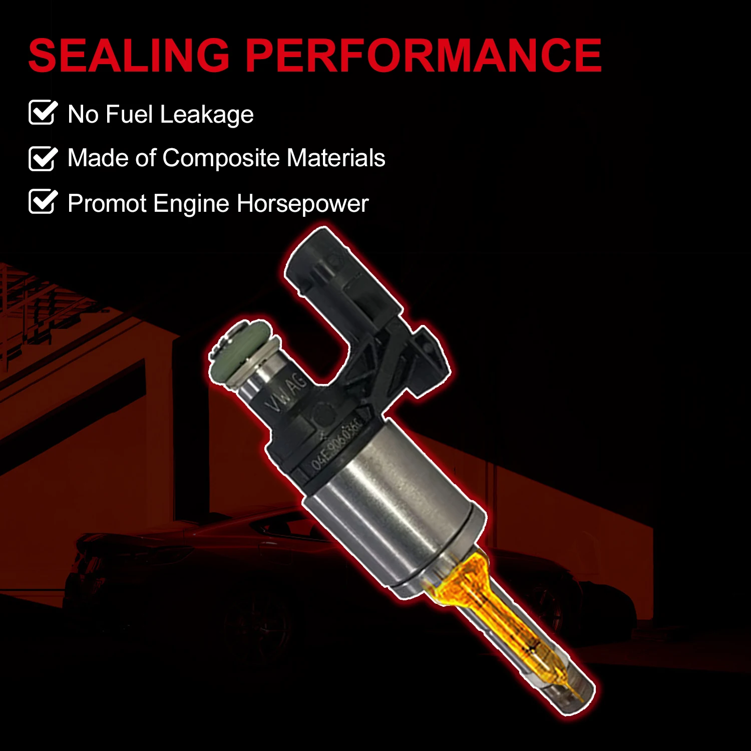 4шт 04E 906036 Топливные форсунки C для VW Golf Tiguan Beetle Audi A1 A3 Q3 1.4L Q 906 036 E