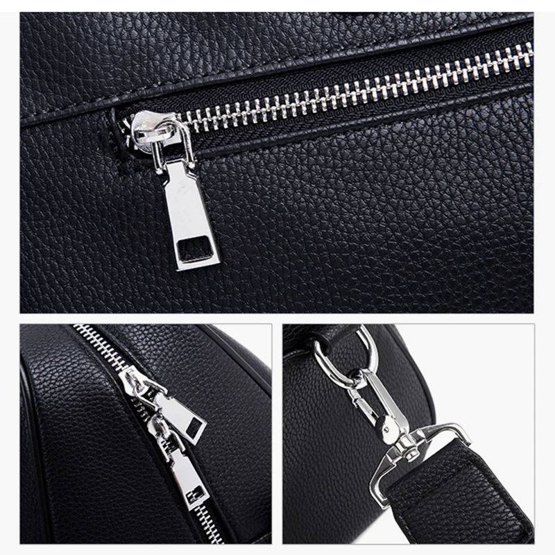 

2023 Мужская водонепроницаемая дорожная сумка, деловые мужские сумки, наплечная сумка, сумка для ноутбука, багажная сумка через плечо, вместительная черная сумка