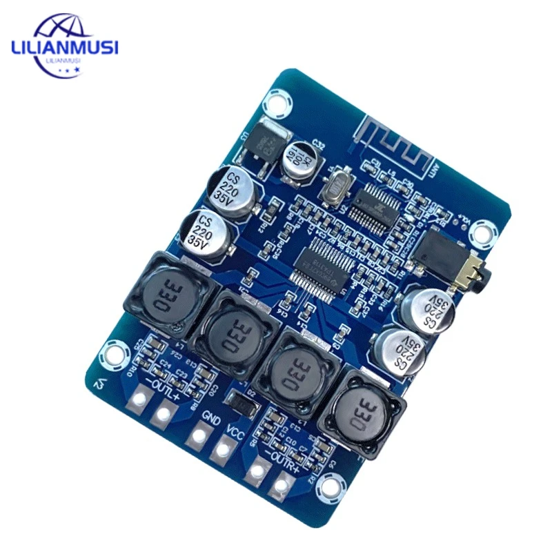 XH-M314 TPA3118 2x45W 12V 24V стерео аудио Bluetooth цифровой усилитель мощности, Плата усилителя