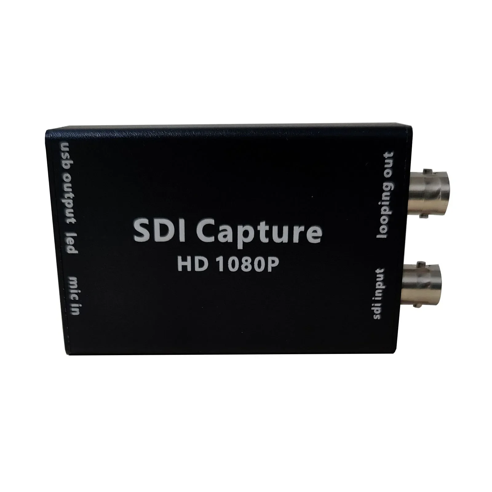 Фото Конвертер SDI Адаптер SDI в USB Аудио адаптер SDI Конвертер BNC 1080P для монитора HD ТВ камера стандарт UVC/UAC без привода №1