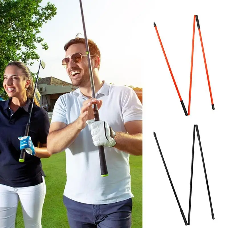 

Golf Alignment Training Sticks Collapsible Alignment Tool Practice Rods Collapsible Practice Rods Swing Training Aid To Improve
