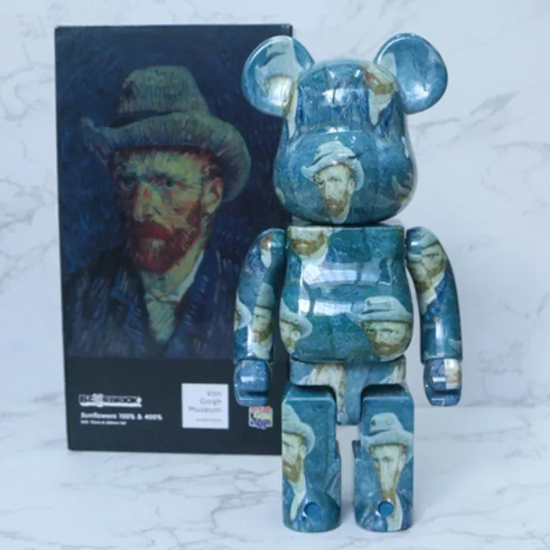 

Коллекция 400% года, статуэтка в виде медвежьего кирпича, искусственная статуя, украшения для гостиной, модные украшения для дома в виде медвежьего кирпича, подарок для украшения рабочего стола